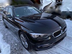 Schwarz Gebraucht 2016 BMW 320 Sport Line Kombi | 14.750 € (Fairer Preis)