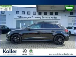 Mythosschwarz metallic Gebraucht 2020 Audi A3 Sportback e-tron Design Limousine | 19.970 € (Guter Preis)
