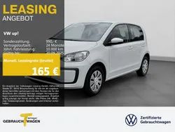 Weiß Gebraucht 2022 VW up! move up! Kleinwagen | 10.880 € (Fairer Preis)