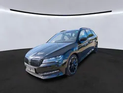Schwarz Gebraucht 2022 Skoda Superb SportLine Kombi | 29.790 € (Guter Preis)