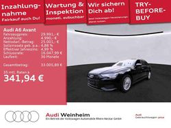 Mythosschwarz metallic Gebraucht 2021 Audi A6 Design Kombi | 29.991 € (Guter Preis)