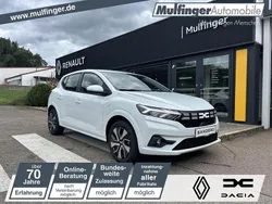 Weiß Neu 2025 Dacia Sandero Expression Kleinwagen | 18.180 € (Guter Preis)