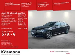 Mythosschwarz metallic Gebraucht 2017 Audi A6 Allroad Design Kombi | 31.950 € (Teuer)