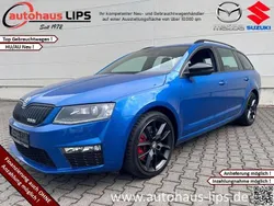 Raceblau metallic Gebraucht 2015 Skoda Octavia RS Kombi | 14.890 € (Fairer Preis)