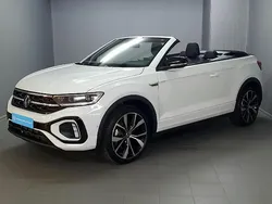 Pure white Gebraucht 2024 VW T-Roc Cabriolet R-line Cabrio | 40.870 € (Teuer)