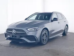 Grau Gebraucht 2024 Mercedes C300e AMG Limousine | 43.888 € (Superpreis)