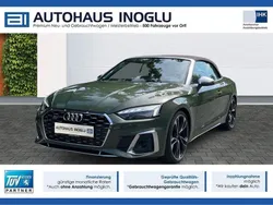 Grün distriktgrün metallic (metallic) Gebraucht 2022 Audi S5 Cabriolet Comfort Cabrio | 59.480 € (Teuer)