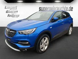 Topas blau (metallic) Gebraucht 2021 Opel Grandland X Elegance SUV | 24.950 € (Fairer Preis)