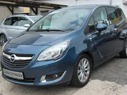 Blau Gebraucht 2017 Opel Meriva Innovation Van / Kleinbus | 12.498 € (Etwas zu teuer)