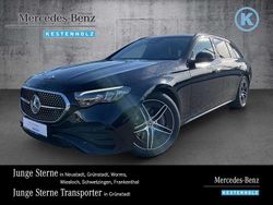 Obsidianschwarz Gebraucht 2023 Mercedes E220 AMG Kombi | 51.840 €