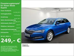 Raceblau metallic Gebraucht 2020 Skoda Superb Premium Edition Kombi | 26.950 € (Guter Preis)