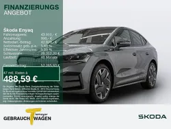 Grau Gebraucht 2023 Skoda Enyaq iV RS SUV | 43.910 € (Fairer Preis)
