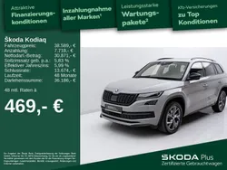 Stahlgrau Gebraucht 2021 Skoda Kodiaq SportLine SUV | 38.589 € (Etwas zu teuer)