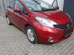 New red (m) Gebraucht 2016 Nissan Note Acenta+ Van / Kleinbus | 9.850 € (Etwas zu teuer)