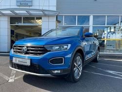 Blau Gebraucht 2022 VW T-Roc Cabriolet Style Cabrio | 29.980 € (Fairer Preis)