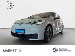 Gletscherweiß metallic/schwarz Gebraucht 2021 VW ID.3 Pro Kleinwagen | 22.990 € (Fairer Preis)