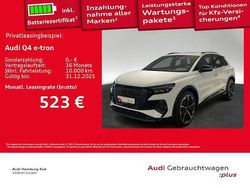 2y gletscherweiß metallic Gebraucht 2025 Audi Q4 e-tron S-Line SUV | 52.460 €