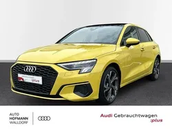 Pythongelb metallic Gebraucht 2021 Audi A3 Sportback e-tron Ambiente Limousine | 24.930 € (Etwas zu teuer)