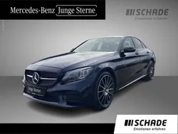 Blau Gebraucht 2019 Mercedes C180 AMG line Limousine | 26.750 € (Teuer)