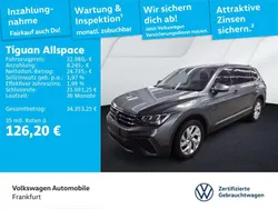 Platinum grey metallic/platinu Gebraucht 2024 VW Tiguan Allspace Life SUV | 32.980 € (Superpreis)