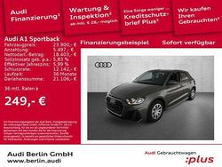Chronosgrau metallic Gebraucht 2024 Audi A1 Sportback S-Line Kleinwagen | 23.900 € (Fairer Preis)