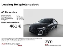 Schwarz Gebraucht 2025 Audi A5 S-Line Coupé | 45.444 € (Superpreis)