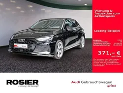 Mythosschwarz metallic Gebraucht 2024 Audi A3 Advanced Plus Limousine | 37.970 € (Teuer)