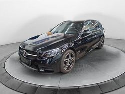 Schwarz Gebraucht 2020 Mercedes C220 AMG line Kombi | 25.799 € (Fairer Preis)