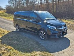 Schwarz Gebraucht 2022 Mercedes V300 Avantgarde Edition Van / Kleinbus | 60.000 € (Fairer Preis)