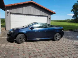 Blau Gebraucht 2016 VW Golf Cabriolet Allstar Cabrio | 11.900 € (Fairer Preis)