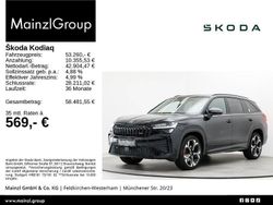 Schwarz Gebraucht 2025 Skoda Kodiaq RS SUV | 53.260 € (Fairer Preis)