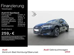 Schwarz Gebraucht 2022 Audi A3 Sportback e-tron Sport Limousine | 23.890 € (Fairer Preis)