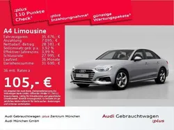 Florettsilber metallic Gebraucht 2024 Audi A4 Advanced Plus Limousine | 36.995 € (Fairer Preis)