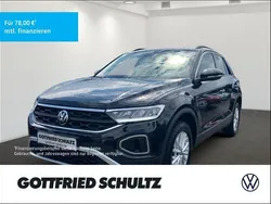 Schwarz Gebraucht 2024 VW T-Roc Life SUV | 22.950 € (Guter Preis)