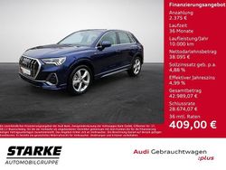 Blau (navarrablau metallic) Gebraucht 2025 Audi Q3 S-Line SUV | 40.470 € (Superpreis)