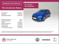 Blau Gebraucht 2021 Skoda Fabia Clever Kleinwagen | 15.831 € (Fairer Preis)