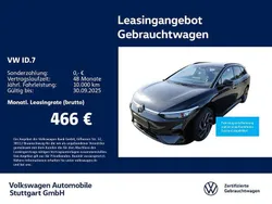 Grenadillschwarz metallic Gebraucht 2024 VW ID.7 Pro Limousine | 48.230 € (Fairer Preis)