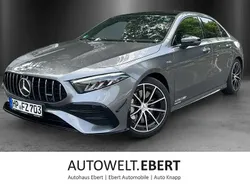 Grau Gebraucht 2023 Mercedes A35 AMG AMG Limousine | 49.880 € (Teuer)