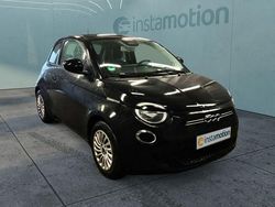 Schwarz Gebraucht 2021 Fiat 500e Action Limousine | 15.230 € (Etwas zu teuer)