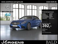 Metalliclack spektralblau Gebraucht 2022 Mercedes C200 AMG Cabrio | 40.490 € (Fairer Preis)