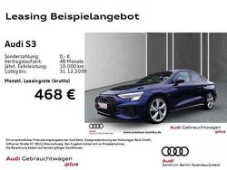 Blau Gebraucht 2024 Audi S3 Ambiente Limousine | 43.666 € (Fairer Preis)