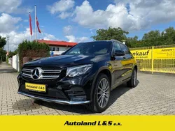 Schwarz Gebraucht 2018 Mercedes GLC250 AMG line SUV | 31.990 € (Fairer Preis)