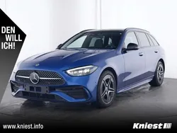 Blau Gebraucht 2023 Mercedes C300e AMG Line Premium Plus Kombi | 50.490 € (Teuer)