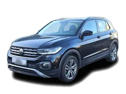 Schwarz Gebraucht 2022 VW T-Cross Style SUV | 27.666 €
