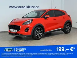 Rot Gebraucht 2021 Ford Puma Titanium SUV | 18.990 € (Fairer Preis)