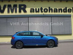 Raceblau metallic Gebraucht 2023 Skoda Scala Monte Carlo Kleinwagen | 24.450 € (Fairer Preis)