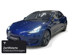 Deep blue metallic Gebraucht 2021 Tesla Model 3 RWD Limousine | 24.800 € (Fairer Preis)