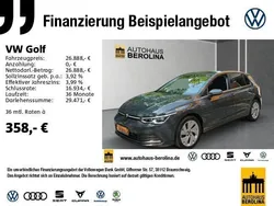 Grau Gebraucht 2023 VW Golf VIII Style Limousine | 26.444 € (Fairer Preis)