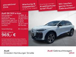 Gletscherweiß metallic Gebraucht 2025 Audi Q6 e-tron Performance SUV | 72.890 € (Guter Preis)