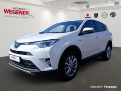 Super white 2 Gebraucht 2017 Toyota RAV4 Hybrid Edition-S SUV | 22.990 € (Fairer Preis)